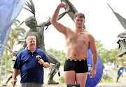 SA boxer Wilhelm Nebe during the International Heavyweight Fox Africa Boxing 11 weigh-in at The Sibaya Lodge in Durban oin November 2018.