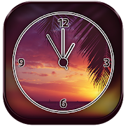 Sunset Clock Live Wallpaper  Icon