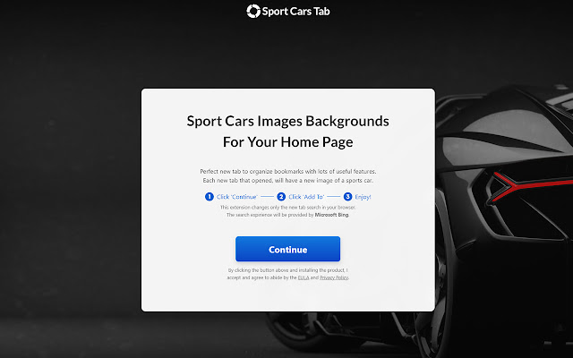 Sport Cars chrome extension