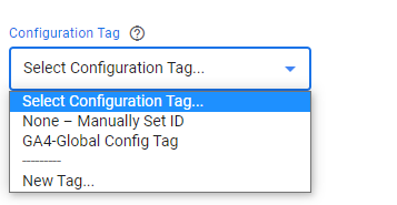 CONFIGURATION TAG