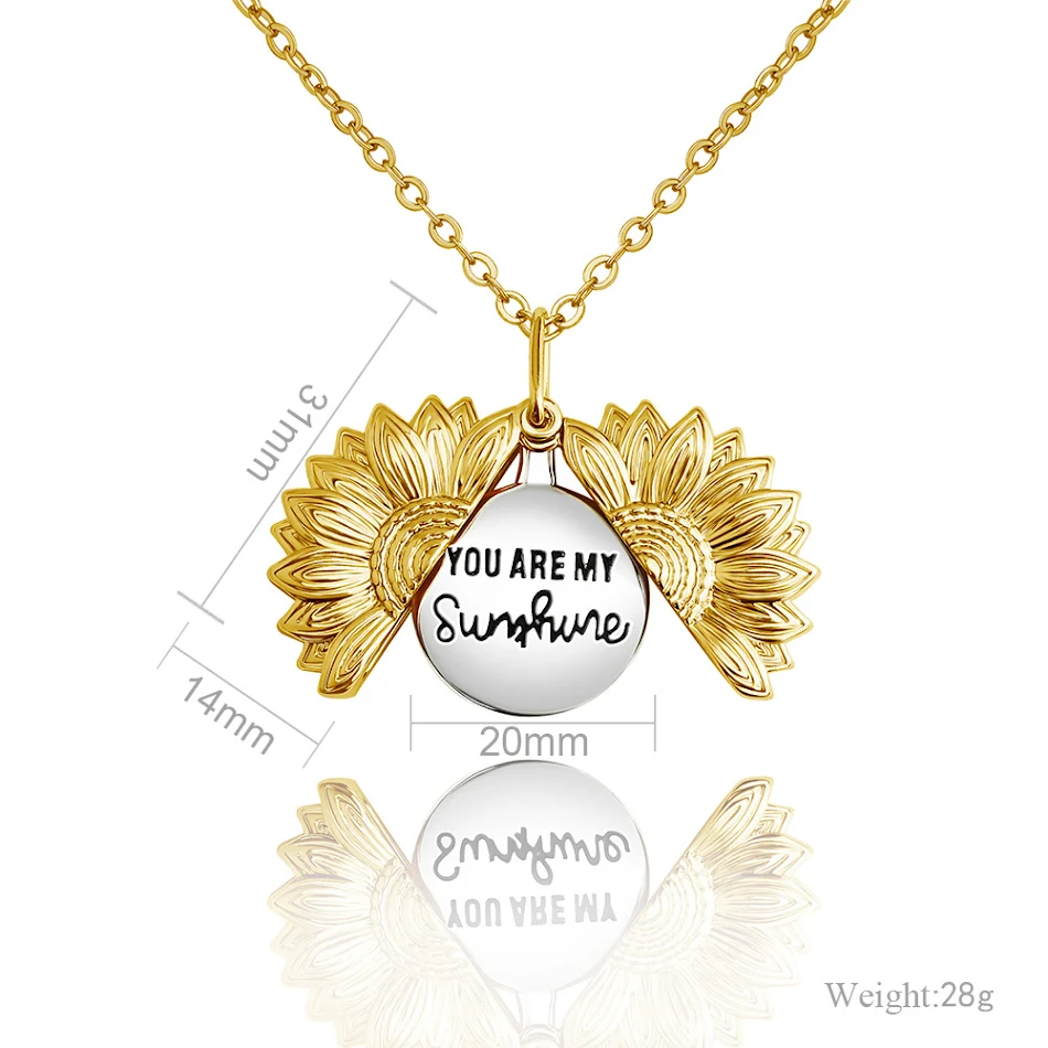 Vrouwelijke bloemvormige zonnebloem ketting, sleutelbeenketting, delicate sieraden, ideaal cadeau voor vrouwen, stijlvol ontwerp.