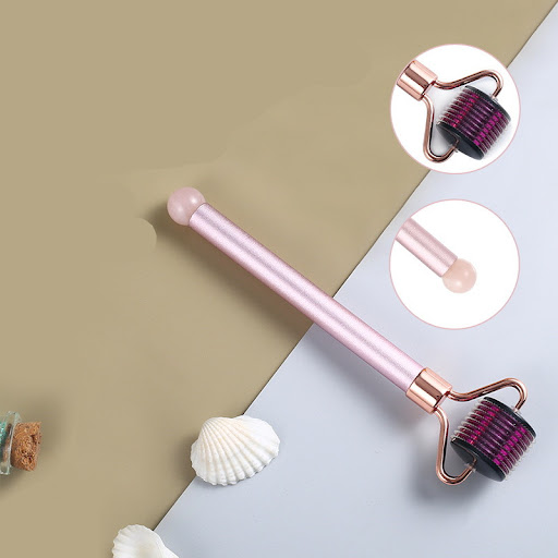 Title 2, 504 Microneedle Roller for Facial Massage, Skin...