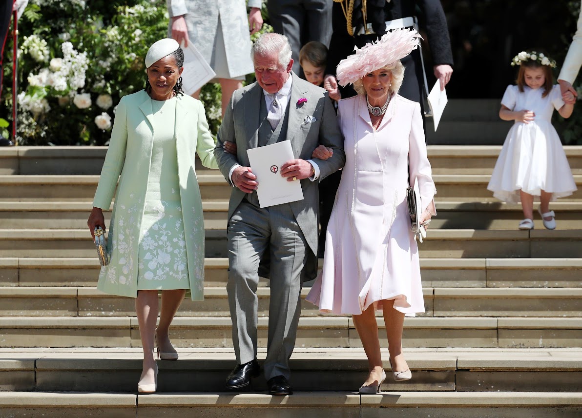 Doria Ragland mother of the bride, Prince Charles