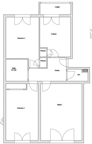 Location meublée appartement 3 pièces 55 m² à Toulouse (31000), 980 €