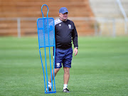 Bidvest Wits head coach Gavin Hunt takes charge of a training session at the club's Sturrock Park training base in Johannesburg on October 17 2018.   coach of Bidvest Wits during Bidvest Wits Training on the 17 October 2018 at Sturrock Park , Johannesburg / Pic 