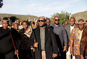 King Misuzulu kaZwelithini arrives at KwaKhangela Royal Palace to grace the annual  Umkhosi Wesivivane.