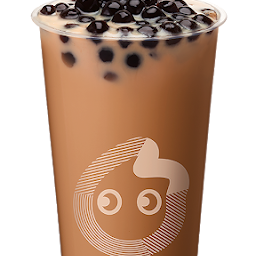 Iced Pearl Roasted Milk Tea