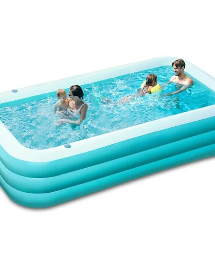 Inflatable Pool with Seats, 130