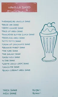 United Shakes menu 3