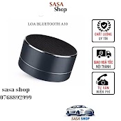 Loa Bluetooth Mini Led Nháy Vỏ Nhôm A10 Âm Thanh Sống Động Bảo Hành Chính Hãng 1 Đổi 1 <Rẻ Vô Địch>