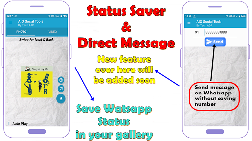 AIO Social Tool - Social Media Chatting Buddy