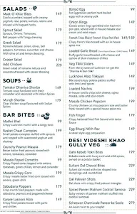 Abejo menu 1