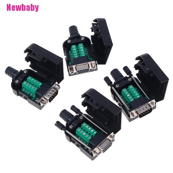 Đầu Nối Db9 Male Female 9 Pin Rs232 Rs485