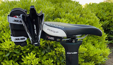 XLAB Turbo Wing w/ Xenon Cages Saddle Mounted Dual Water Bottle Carrier System alternate image 0