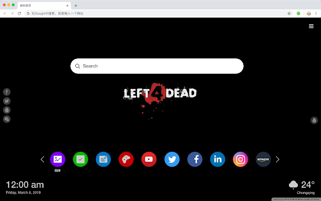 Left 4 Dead Hot Games New Tab HD Themes