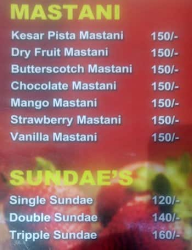 Maitri Natural Food Products menu 1