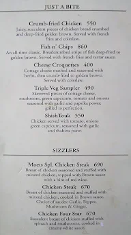 Moet's Sizzlers menu 7