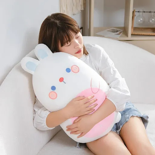 Title 2, Soft Cartoon Animal Pillow Cat Yellow Duck. Per...
