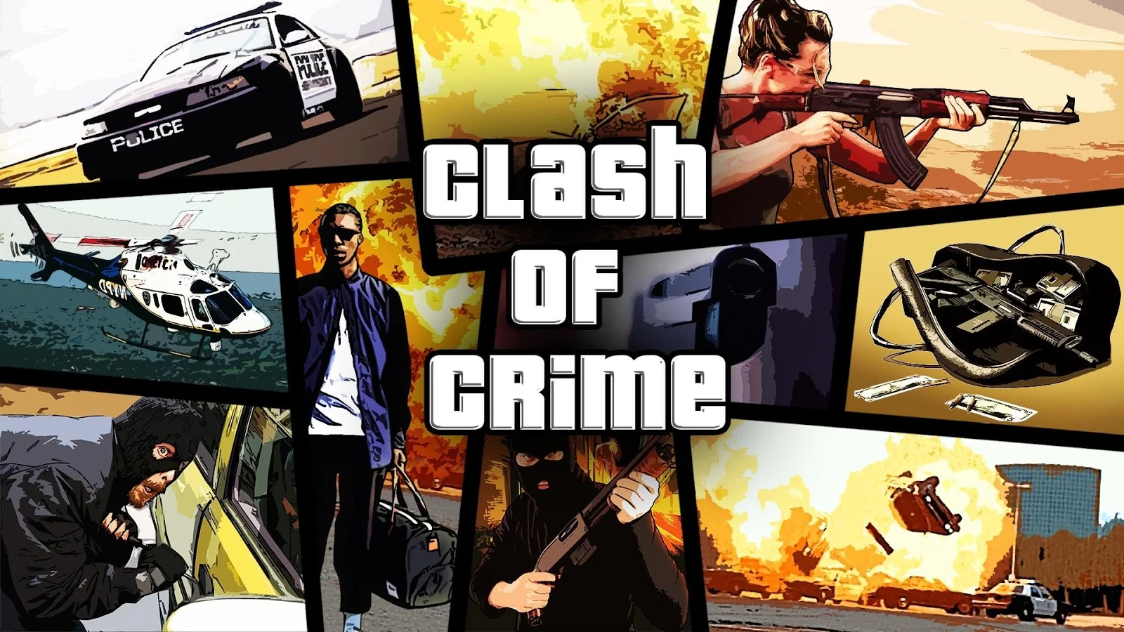   Clash of Crime Mad San Andreas- 스크린샷 