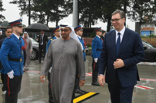 Vučić sa predsednikom UAE, najavio dalje unapređenje svih oblika saradnje