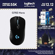 [Mã Elmall5 Giảm Đến 500K] Chuột Game Không Dây Lightspeed Logitech G703 Hero