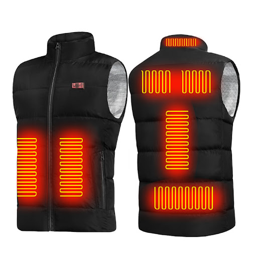 Title 6, Smart USB Nine-Piece Heating Vest Fast & Even H...