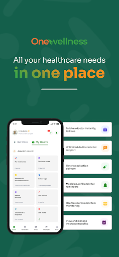 Screenshot Onewellness: Health Partner