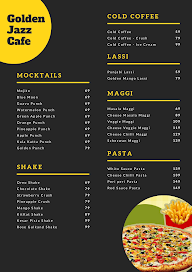 Golden Jazz Cafe menu 2