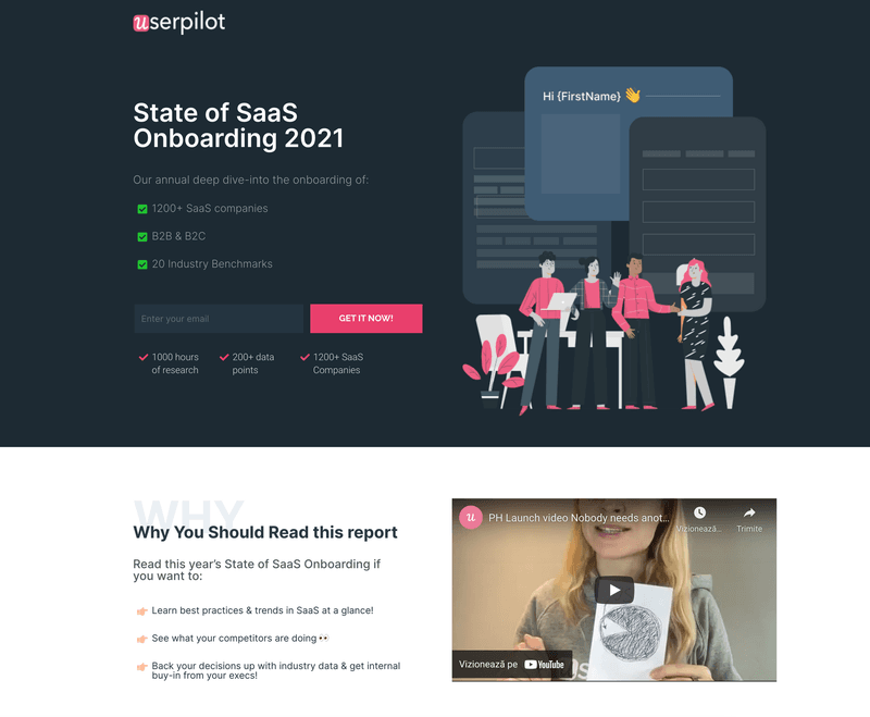 Userpilot's State of SaaS onboarding 2021