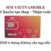 Sim Vietnamobile Hạn 6 Tháng Nhận Mã Otp Tạo Mọi Tài Khoản