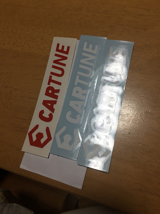 サバーバンのマスター製のcartuneステッカーに関するカスタム事例の投稿画像1枚目