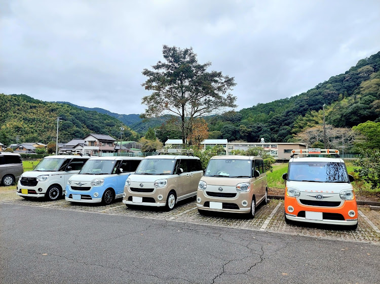 ムーヴキャンバスのキャンバスコラボ・キャンバスオフ会・道の駅 玉露の里・殿コスモス畑・うさぎの隠れ家に関するカスタム事例の投稿画像2枚目