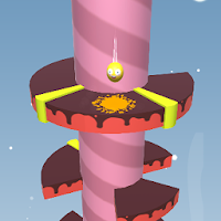 Fruit Helix Crush Game  Ball Helix Jump Game