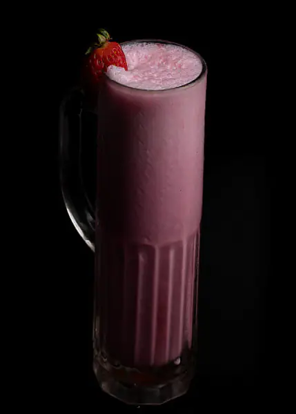 Red Velvet Milkshake With Cream Cheese