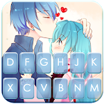 Cover Image of Télécharger Lovely Forehead Kiss Keyboard Theme 1.0 APK