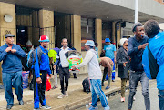 Flood victims from Mountview Hall in Verulam move to the Astra Building in the Durban CBD as part of the provincial government's process of relocating all flood victims from community halls to housing units.