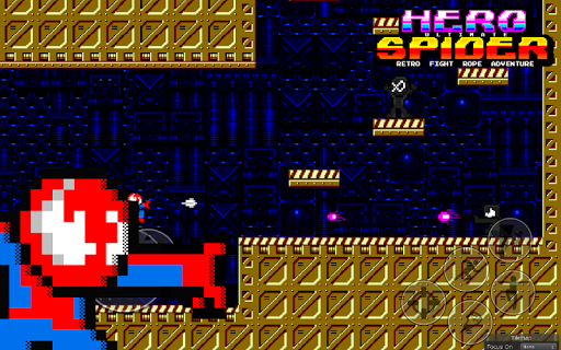 Hero Ultimate Spider Retro Fight Rope Adventure