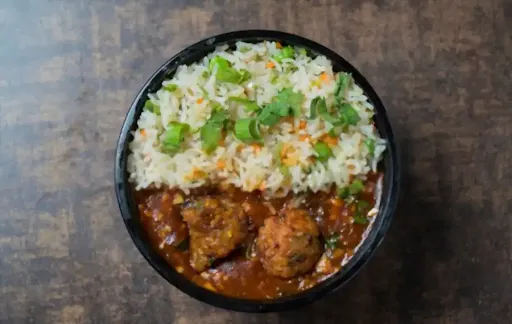 Veg Manchurian Rice