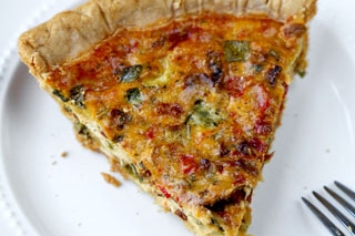 Vegetable Ricotta Pie Recipe