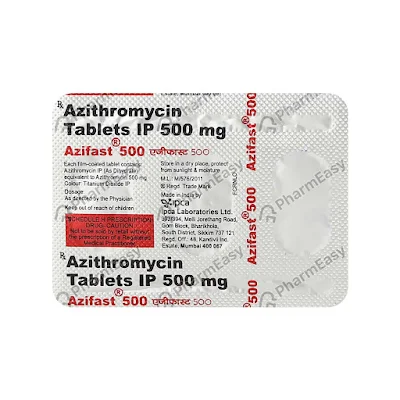 Azifast Tab 500mg 6s