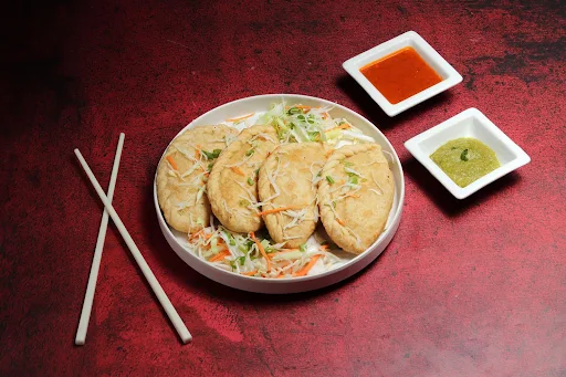 Chicken Sha Phaley Momos [4 Pieces]