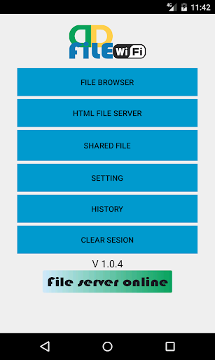 Screenshot DD File - WiFi File Transfers