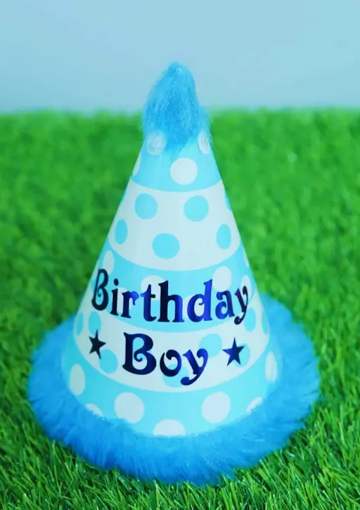 Birthday Blue Cap Boy