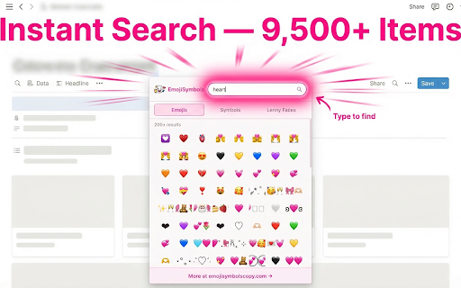 Emoji & Symbols Copy and Paste + Lenny Face screenshot 4