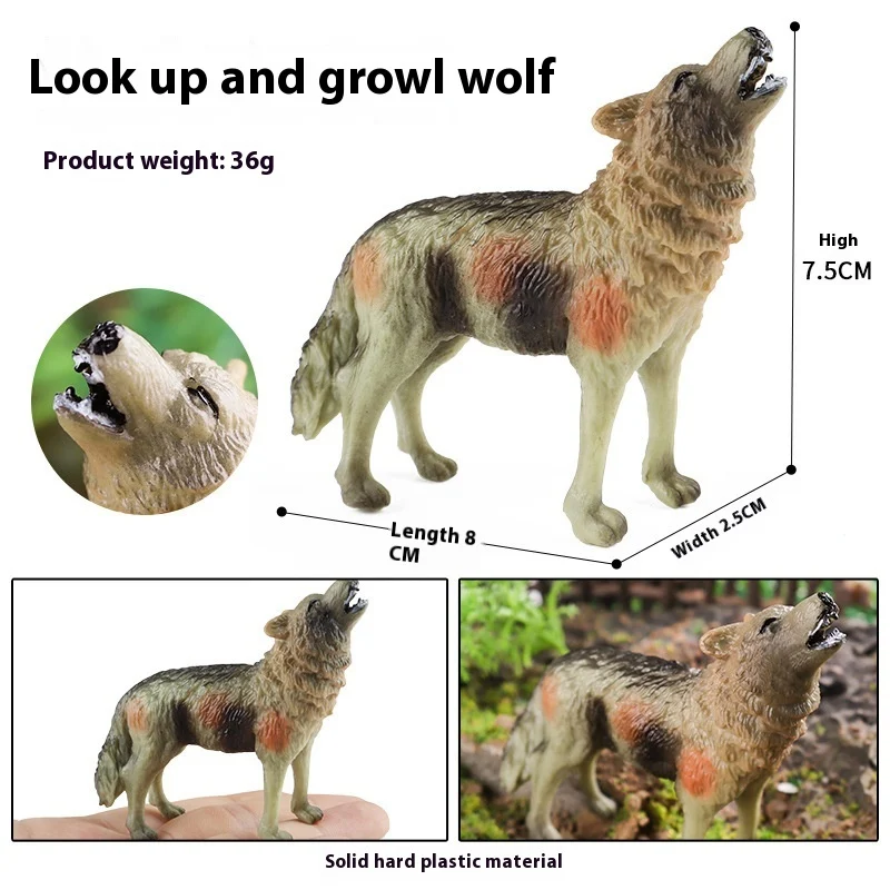 Title 2, Wildtier-Kognitionsmodell Waldtier Weißer Wolf ...