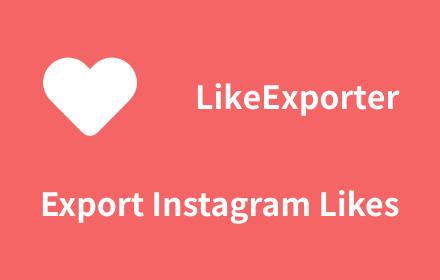 Like Exporter - Export Ins Like small promo image