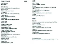 W Xyz Bar - Aloft Bengaluru Cessna Business Park menu 2