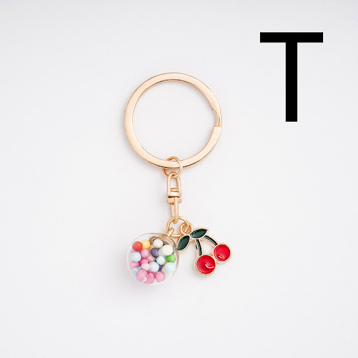 Title 14, Cartoon Girl Heart Keychain Simple Jewelry Bag ...
