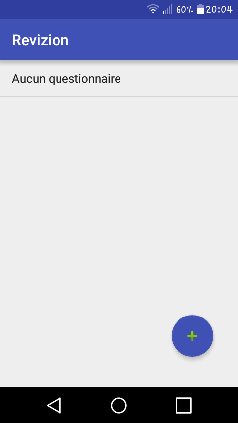 Android application Revizion screenshort