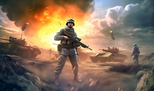 Screenshot Commando Gun War Shooting Game